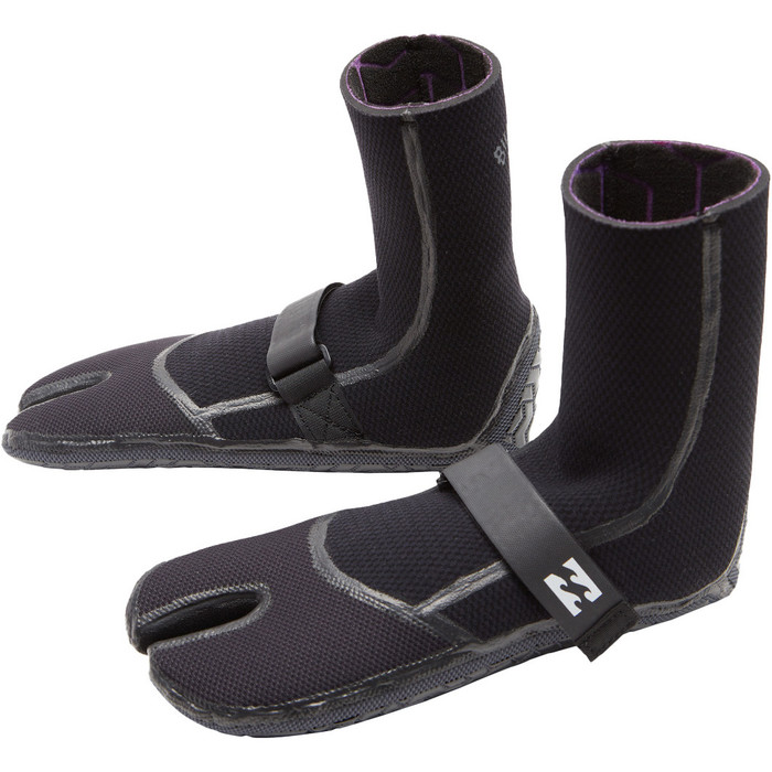 2023 Billabong Furnace Comp 5mm Split Toe Boots ABYWW00108 - Black